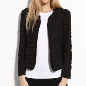 Mcginn Chiffon Tiered Blazer